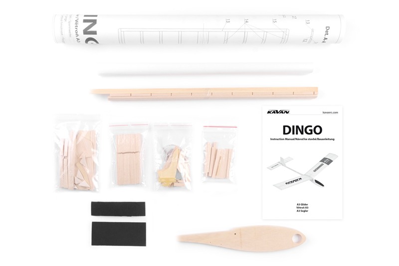 Kavan Dingo A3 Glider Kit 796mm [kit-to-build] KAV02.8039